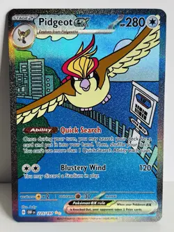 Pokemon TCG Pidgeot EX Sv03: Obsidian Flames 225/197 Holo Special... - Image 1