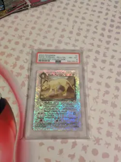 2002 Pokemon Legendary Collection Dark Persian #6 Reverse Holo - PSA 8 NM-MT - Image 2
