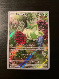 Carte Pokemon : Poussacha 196/193 Evolutions a Paldea Francaise - Image 1