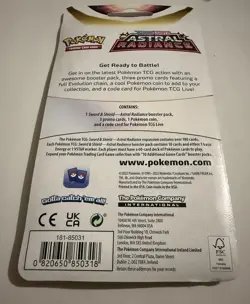 Pokemon Astral Radiance (EN) Blister - Feraligatr Promo - SEALED - Image 2