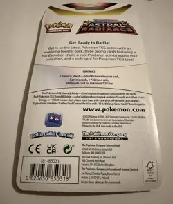 Pokemon Astral Radiance (EN) Blister - Swampert Promo - SEALED - Image 2