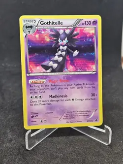 Pokemon Card Gothitelle 47/98 Black & White-Emerging Powers Holo Rare - Image 1