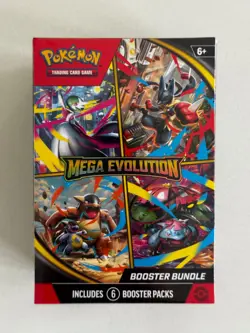 Brand New - Sealed - Pokemon Trading Card Game: Mega Evolution Booster Bundle - Image 1