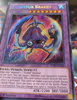 Frightfur Kraken FUEN-EN020 Fusion Enforcers 1st Edition - Image 3