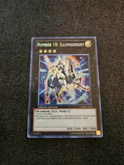 NUMBER 10: ILLUMIKNIGHT - CT08-EN004 - Prismatic Secret Rare - Image 1