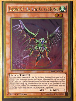 Geira Guile the Cubic King NM MVP1-ENG36 Gold Rare 1st Edition Yugioh - Image 1