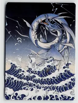 MTG Final Fantasy Art Series Summon Leviathan x1 NM Art Card - Image 1