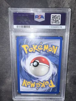 1999 POKEMON FOSSIL 1ST EDITION #46 EKANS Vintage Graded Card PSA 9 MINT - Image 1
