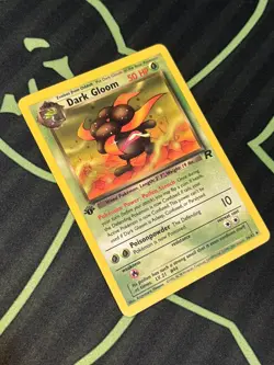 DARK GLOOM 36/82 1st Edition Team Rocket Pokemon Card NM/LP - Image 1