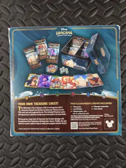 Disney's Lorcana Azurite Sea Illumineers Trove Box Set New Sealed Disney Cards - Image 4