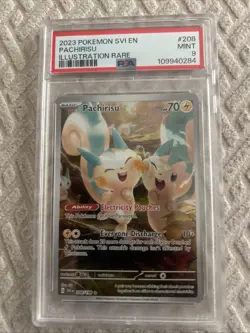 Pokemon Pachirisu TCG Card 208/198SV01 Scarlet & Violet Base Set - Image 1