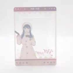 Yor Spy x Family Clear Transparent Card.Fun Anime Collectible Trading Card - Image 2