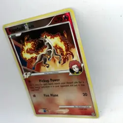 Rapidash 47/111 Rising Rivals Reverse Holo Pokemon Card - Image 3