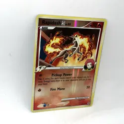 Rapidash 47/111 Rising Rivals Reverse Holo Pokemon Card - Image 4