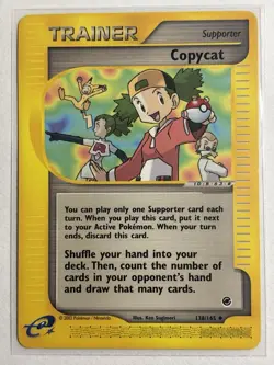 Copycat 138/165 - Expedition Non Holo Pokemon Card - Image 1