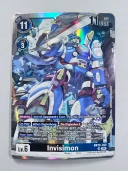 Digimon Card Game Invisimon BT20-055 SR Release Special Booster 2.5 - Image 1