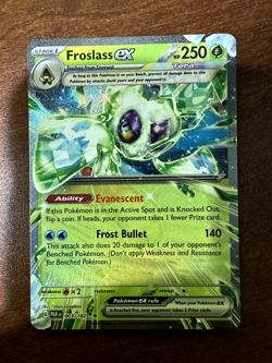 Pokemon Card - Froslass ex 003/182 Alt Art - Paradox Rift - Image 1
