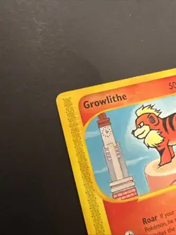 GROWLITHE - 80/147 - Aquapolis - Common - Pokemon Card - LP+ Vintage E-Reader - Image 4