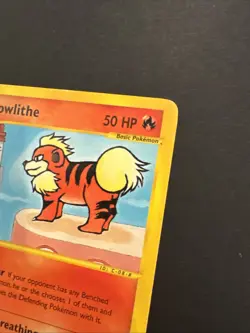 GROWLITHE - 80/147 - Aquapolis - Common - Pokemon Card - LP+ Vintage E-Reader - Image 5