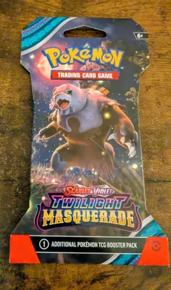 TWILIGHT MASQUERADE Sleeved Booster Pack POKEMON 10 CARDS Random Art SEALED NEW - Image 1