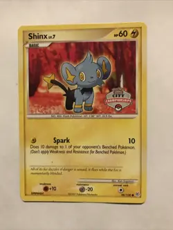 Shinx - 98/130 - City Championships Prize Promo Rare TCG - Pokemon Card - Image 1