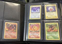 Pokemon Team Rocket Complete Uncommon Common Set LP 48/48 Cards - Image 1