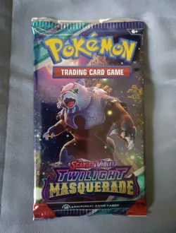 Two (2) Pokemon Twilight Masquerade Booster Pack - 10 Cards Per Pack - SEALED - Image 2
