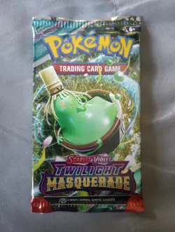 Two (2) Pokemon Twilight Masquerade Booster Pack - 10 Cards Per Pack - SEALED - Image 3