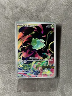 Bulbasaur (Mega Evolution Stamped) Pokemon Card - Image 1