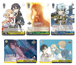 SAO Trading card game Weiss Schwarz Booster Pack Sword Art Online 10th BOX Asuna - Image 4