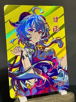 Goddess Story NS-2M11 CCG Anime Waifu Doujin Holo Foil Card MSR - Ganyu - Image 3