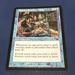 MTG X2 Rhystic Study-Prophecy Card, Never Played, NM Condition Rystic - Image 4