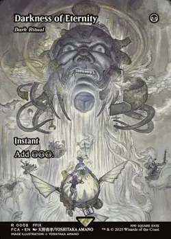 MTG Final Fantasy Through the Ages R Dark Ritual #0008 - Image 1