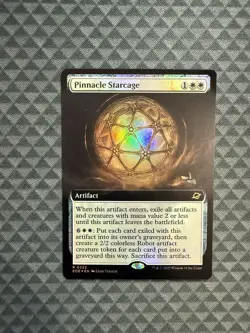 MTG Pinnacle Starcage #0322 Foil Extended Art Rare Edge of Eternities (EOE) - Image 1