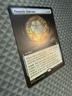 MTG Pinnacle Starcage #0322 Foil Extended Art Rare Edge of Eternities (EOE) - Image 2