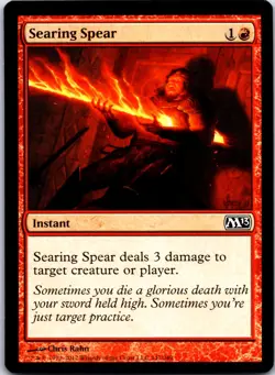 Searing Spear 157 - MTG - Magic Core Set 2013 - NM - Image 1