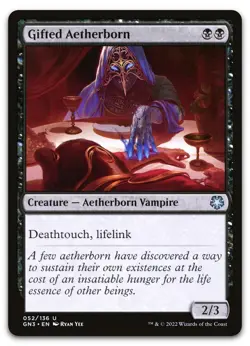 Gifted Aetherborn #52 (LP) Game Night: Free-For-All GN3 Magic MTG - Image 1