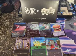 MTG SECRET LAIR X SPONGEBOB SQUAREPANTS: INTERNET SENSATION RAINBOW FOIL EDITION - Image 1