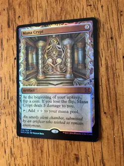 Mtg - Mana Crypt - Kaladesh Inventions - Foil - Legacy - Edh - WATCH VIDEO! ^_^ - Image 3