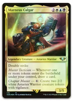Marneus Calgar #175 (Foil) (LP) Warhammer 40,000 40K Magic MTG - Image 1