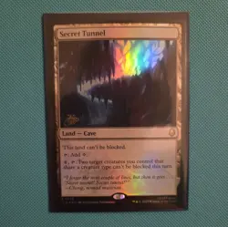 Prerelease - FOIL - SECRET TUNNEL - Mint - TLA 278 - Rare - Image 1