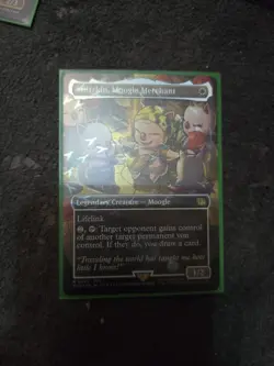 Stiltzkin, Moogle Merchant (Borderless) (Chocobo Track Foil) Final Fantasy Foil - Image 1