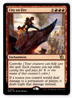 City on Fire 135 Promo Pack: March of the Machine Normal LP - Image 1