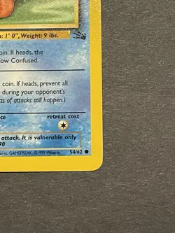 Pokemon Shellder - Fossil 54/62 - 1st Edition - Common - Vintage WOTC - Image 5