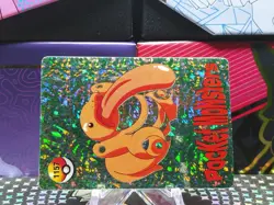 Pokemon Pocket Monsters Vending Prism Holo Vintage Sticker LICKITUNG #1157 rare - Image 3