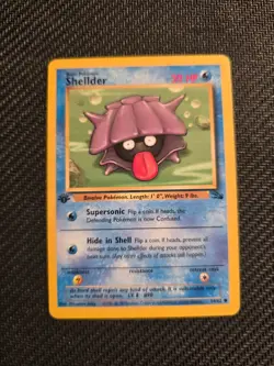 Pokemon Vintage 1st Edition Shellder 54/62 Fossil - Image 1