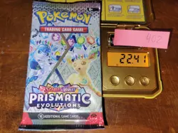 22.41g (Heavy for Lot) Prismatic Evolutions Pokemon Booster Pack - Sealed #402 - Image 1