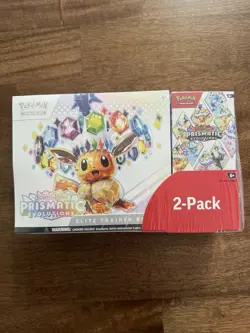 Pokemon TCG Prismatic Evolutions Elite Trainer Box ETB & Booster Bundle Pokemon - Image 1