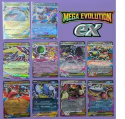 Pokemon TCG Mega Evolution Era Pokemon ex (For Deck Building and Collecting) - Image 1