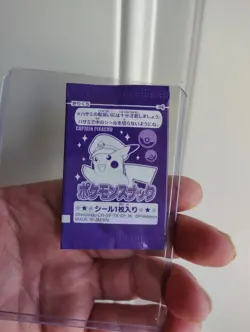 Rare Japanese Red & Purple Pokemon Snack Seal Mini Sticker Booster Pack Pikachu - Image 4